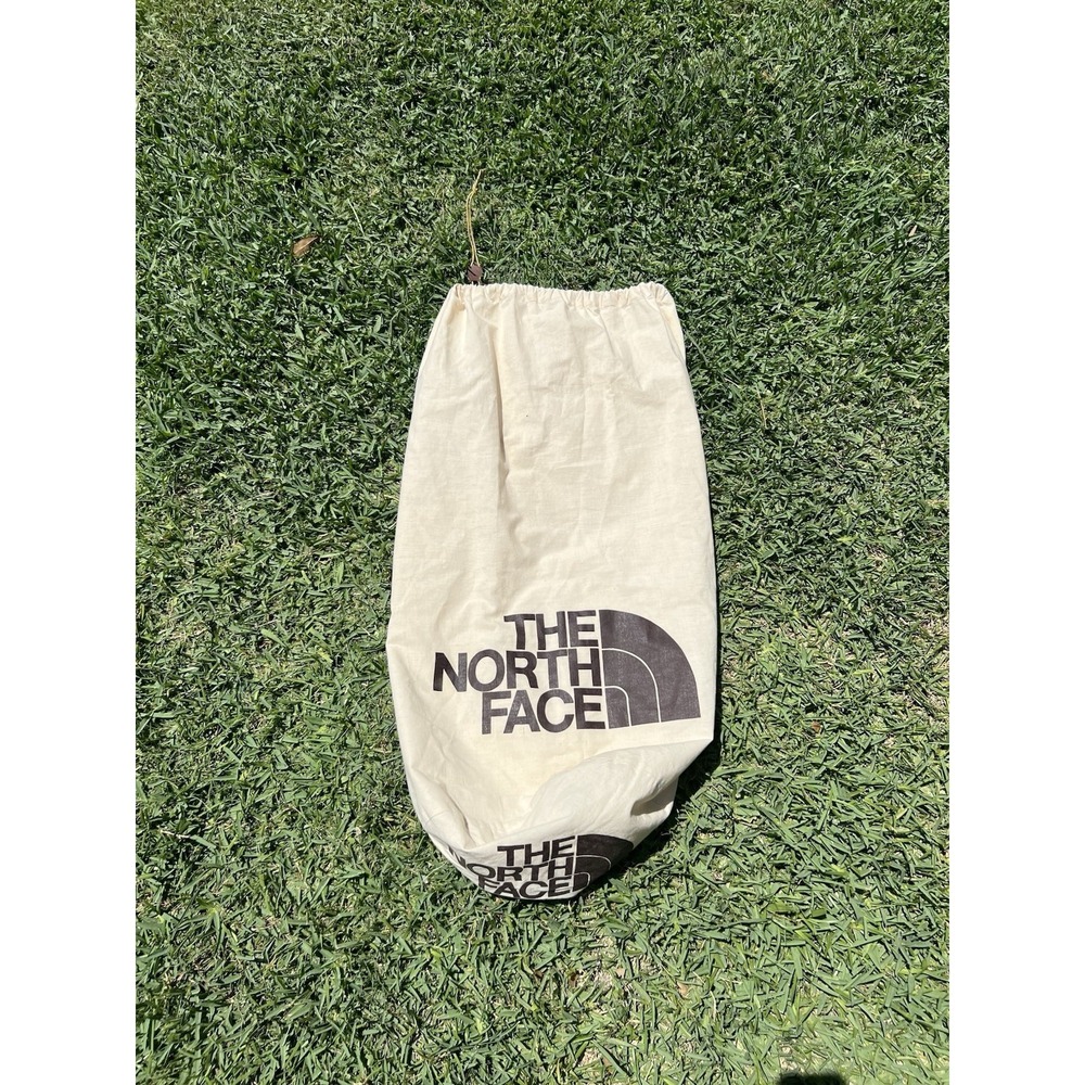 Vintage 80s The North Face Camping Laundry Bag Hiking Backpacking Tote Big Logo